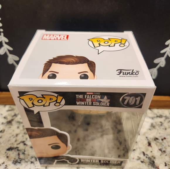 Funko Pop! Winter Soldier #701 Bucky Barnes Marvel Falcon & the Winter Soldier - Picture 2 of 6
